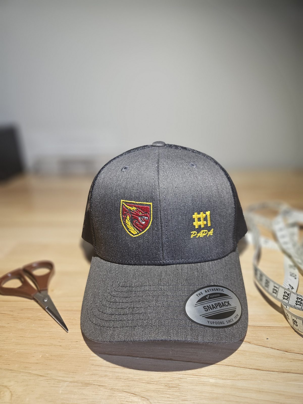 Casquette Dragons avec écusson brodé